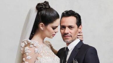 Marc Anthony y Nadia Ferreira