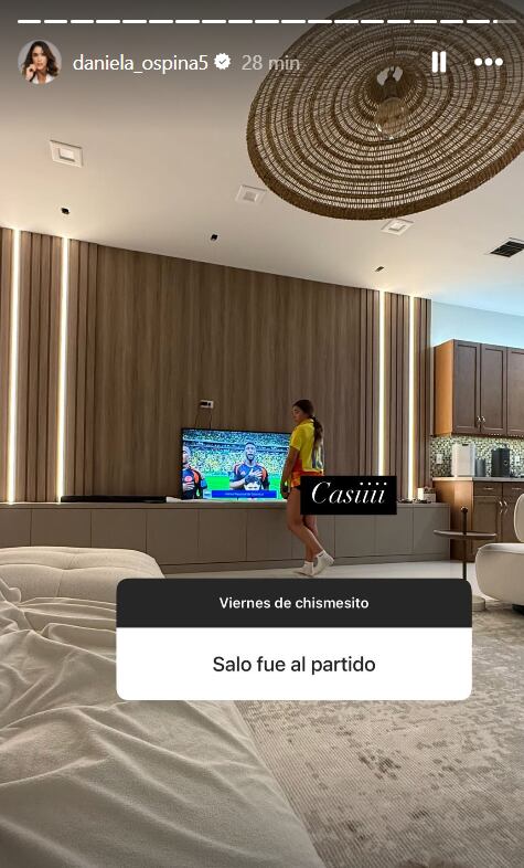 Instagram: Daniela Ospina