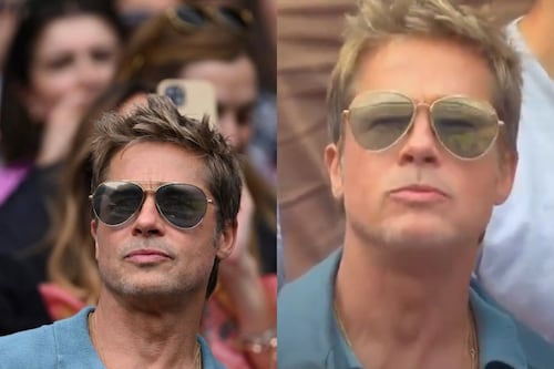 “¿De verdad tiene 59 años?”: La presencia de Brad Pitt en la final de Wimbledon volvió locas a las redes sociales