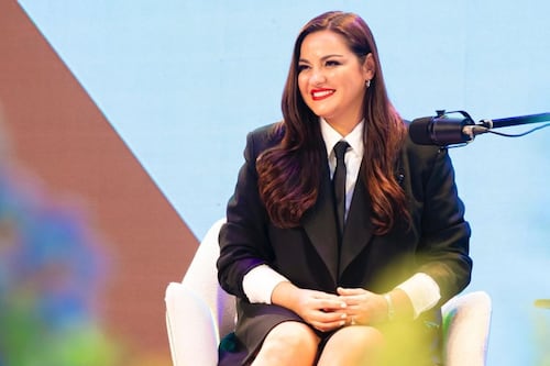 Poderoso discurso de Maite Perroni contra la violencia digital suma 50M de vistas; medio artístico la respalda
