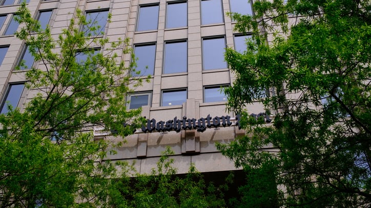 Exterior of The Washington Post building