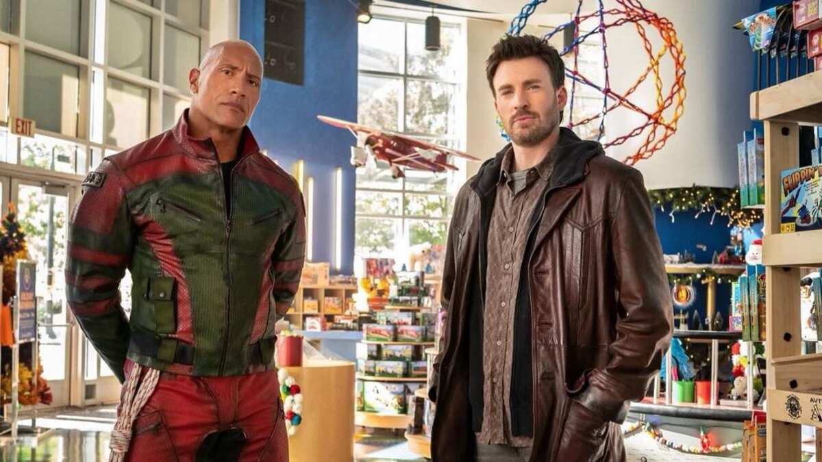 Chris Evans y Dwayne Johnson protagonizarán una comedia navideña. / Foto: Instagram @chrisevans