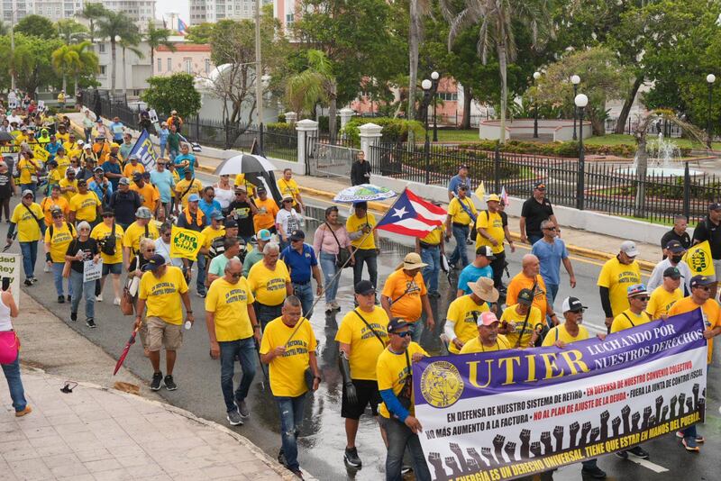 Manifestación del 1ro de mayo