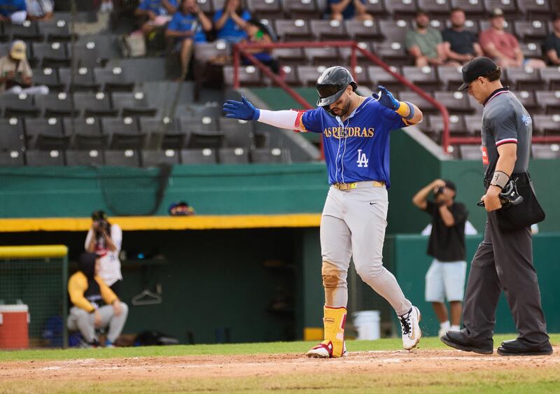 Francisco del Valle sacudió un jonrón.