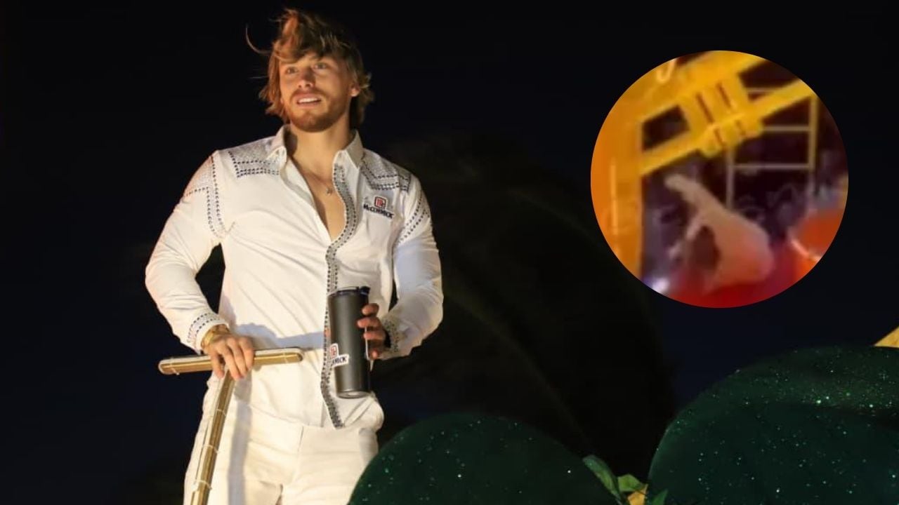 El ganador de LCDLFMX sufrió una fuerte caída en el Carnaval de Mazatlán