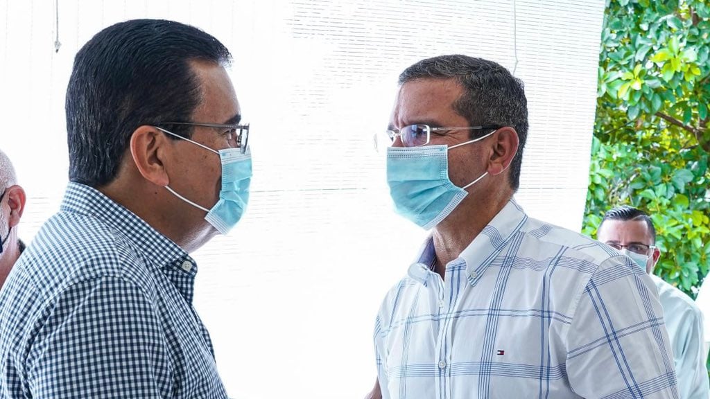 Javier Jiménez y Pedro Pierluisi.