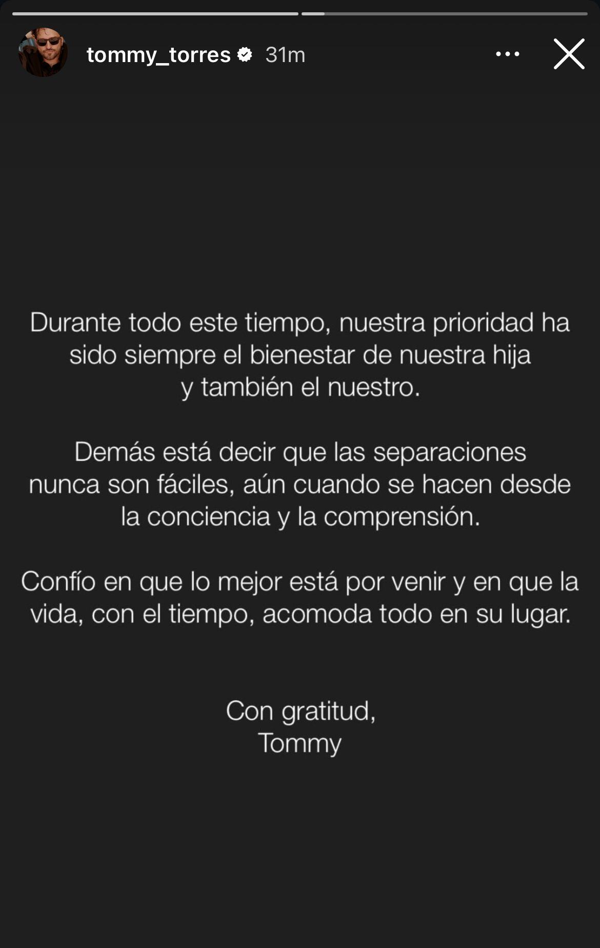 Esta semana la actriz Karla Monroig también realizó expresiones sobre el proceso de divorcio
