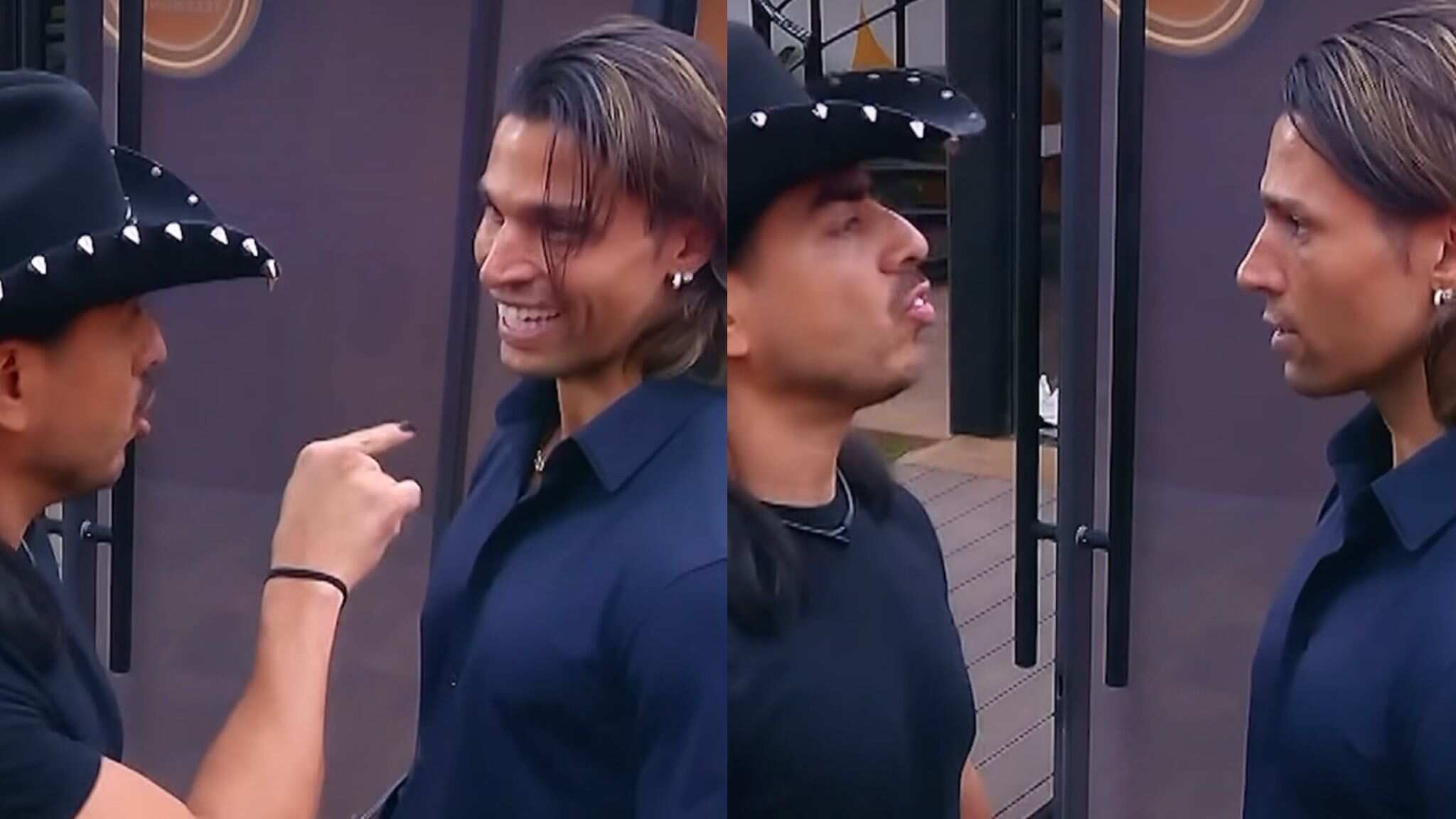 Encontronazo entre Rey y Luca.