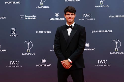 Alcaraz nombrado mejor deportista del año tras su brillante 2025