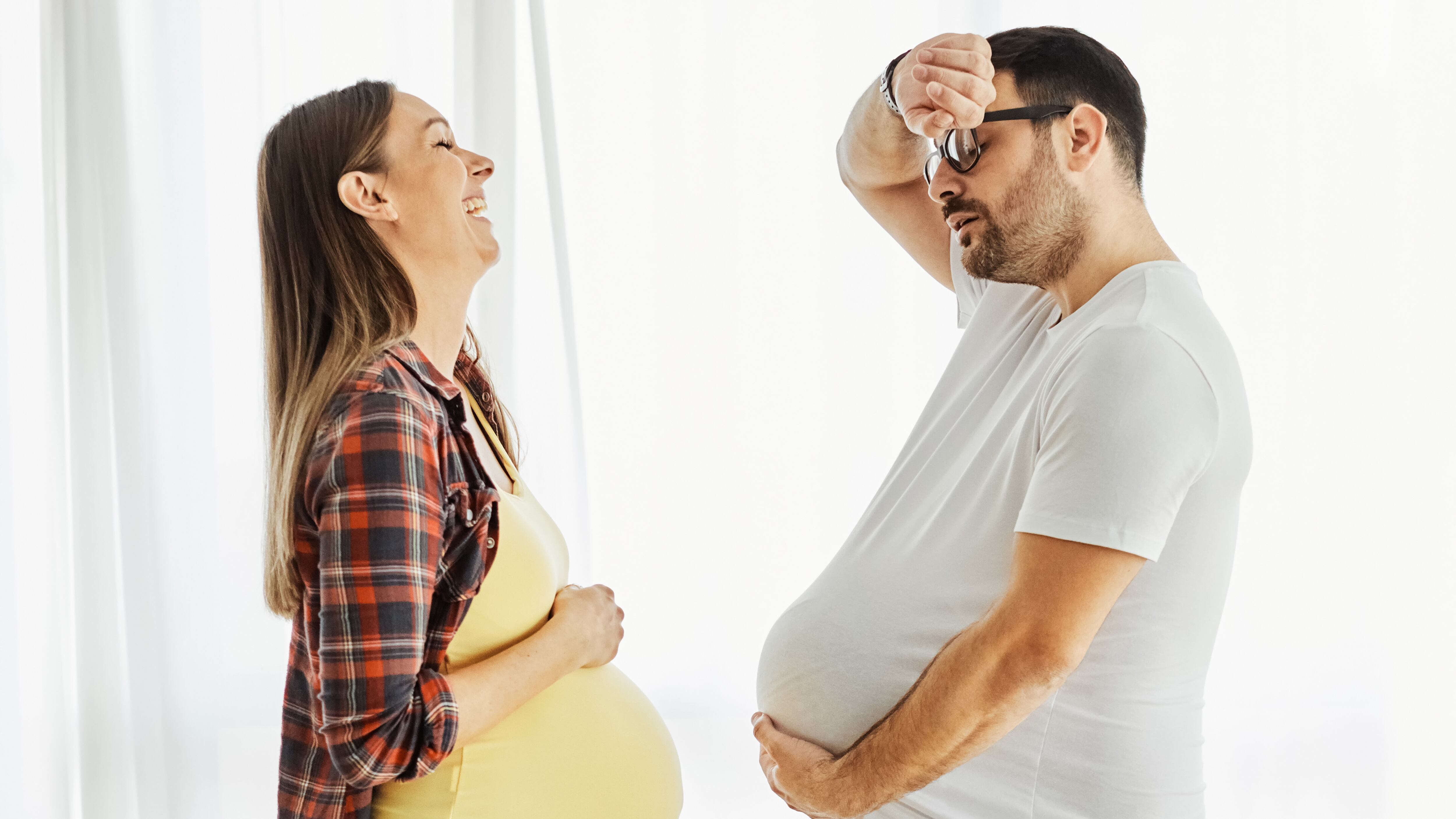 Síntomas de embarazo en papás
