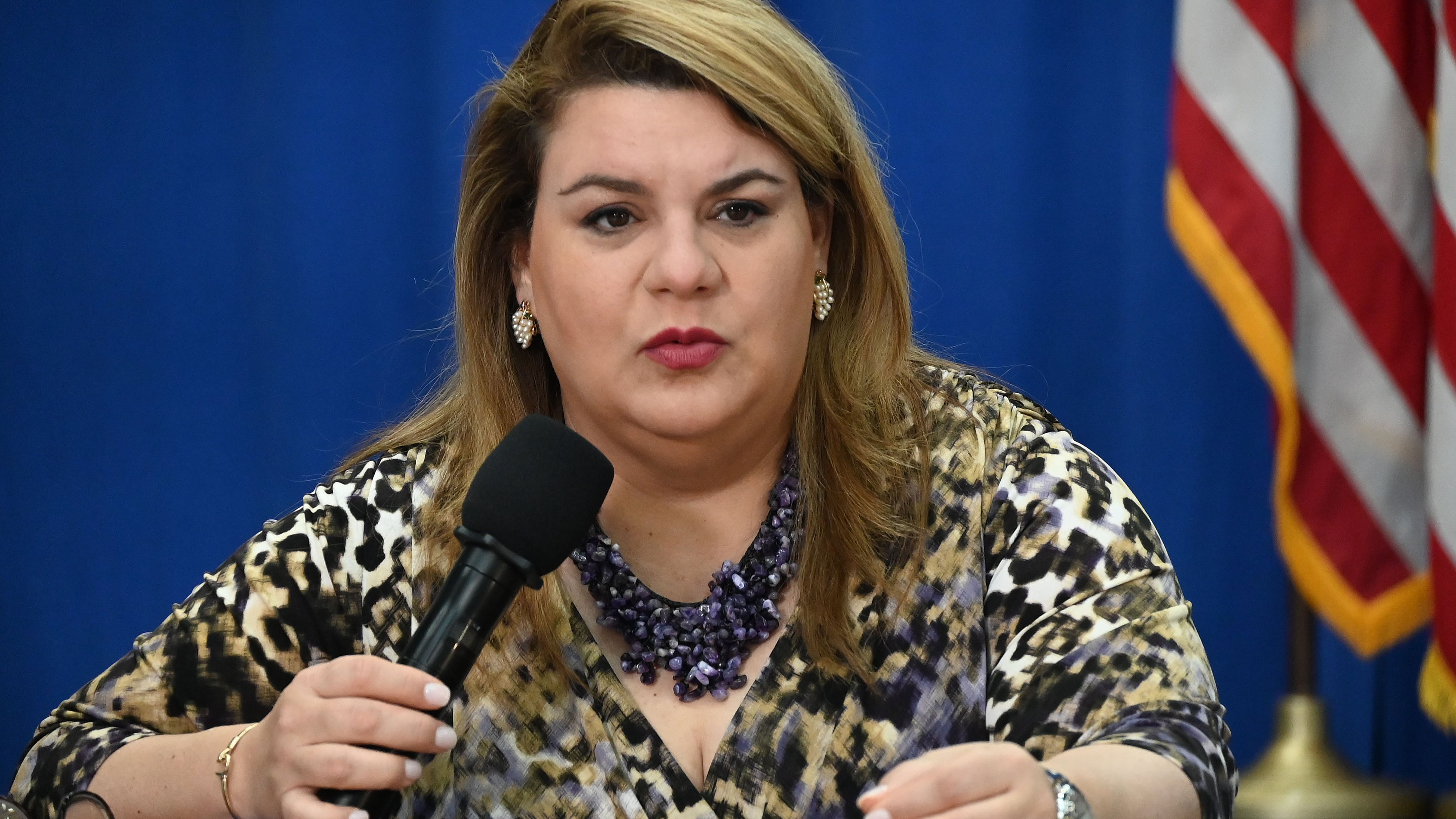 La gobernadora de Puerto Rico, Jenniffer González Colón