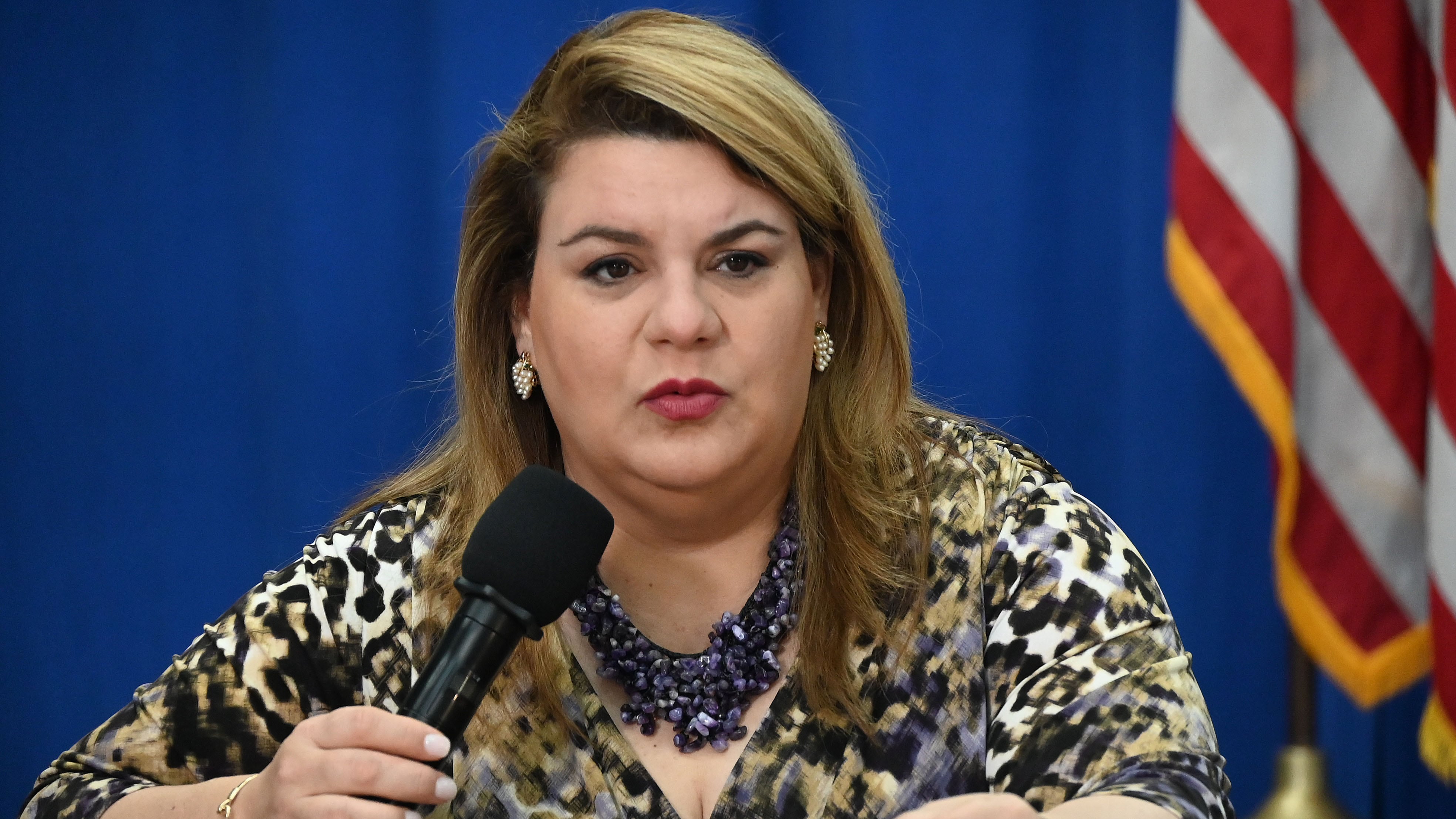 La gobernadora de Puerto Rico, Jenniffer González Colón