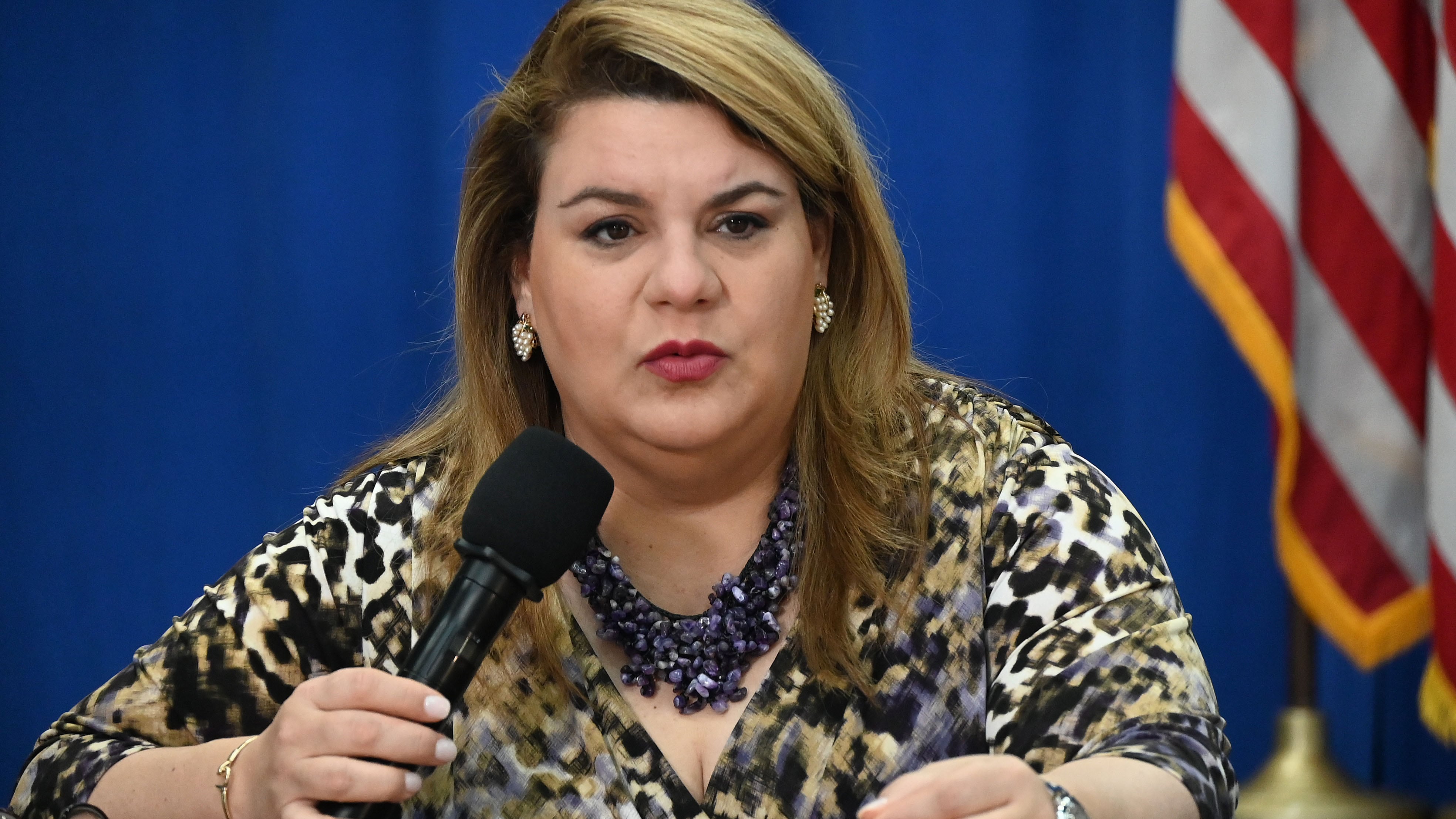 La gobernadora de Puerto Rico, Jenniffer González Colón