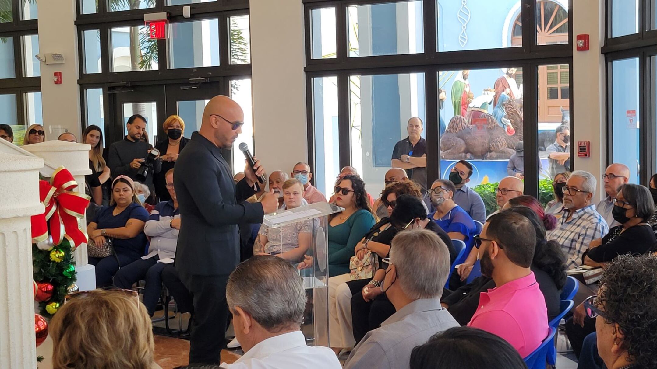 Fajardo recuerda vida del exalcalde Aníbal Meléndez