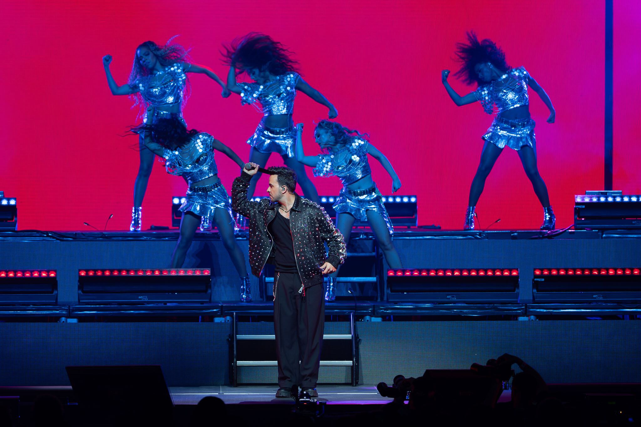 Concierto de Luis Fonsi en el Coliseo de Puerto Rico.