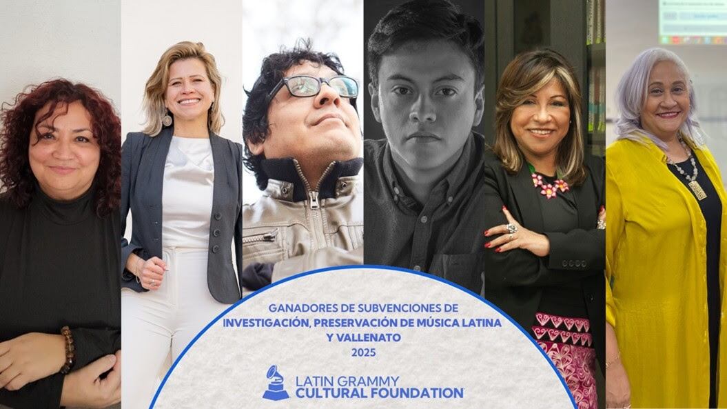 Fundación Cultural Latin Grammy presenta a los ganadores de programa especial de investigación