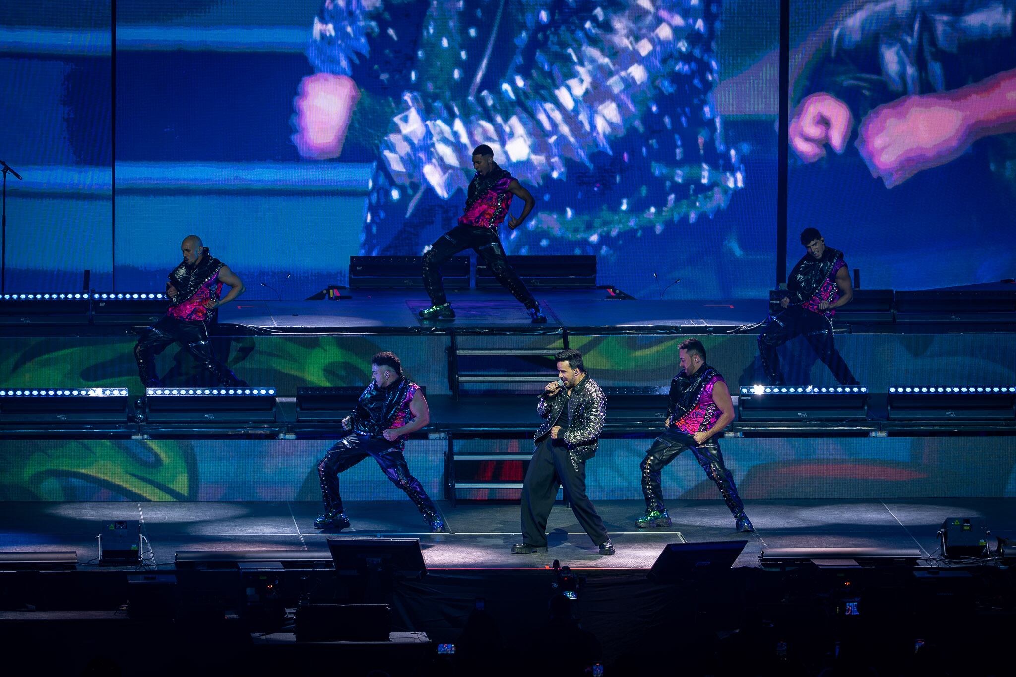 Concierto de Luis Fonsi en el Coliseo de Puerto Rico.