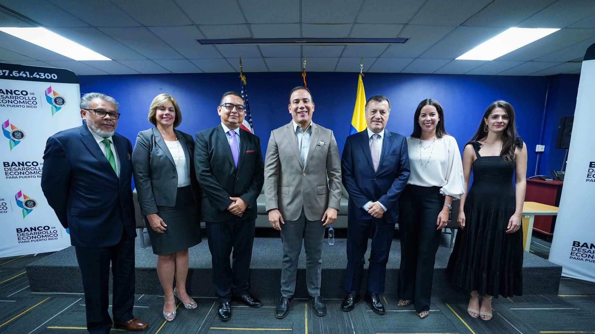 BDE y el Consulado de Colombia en Puerto Rico realizaron un Junte Empresarial que incluyó líderes empresariales colombianos y de la isla.