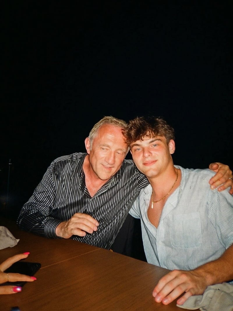 Mathilde Pinault compartió una mirada a su vida en familia