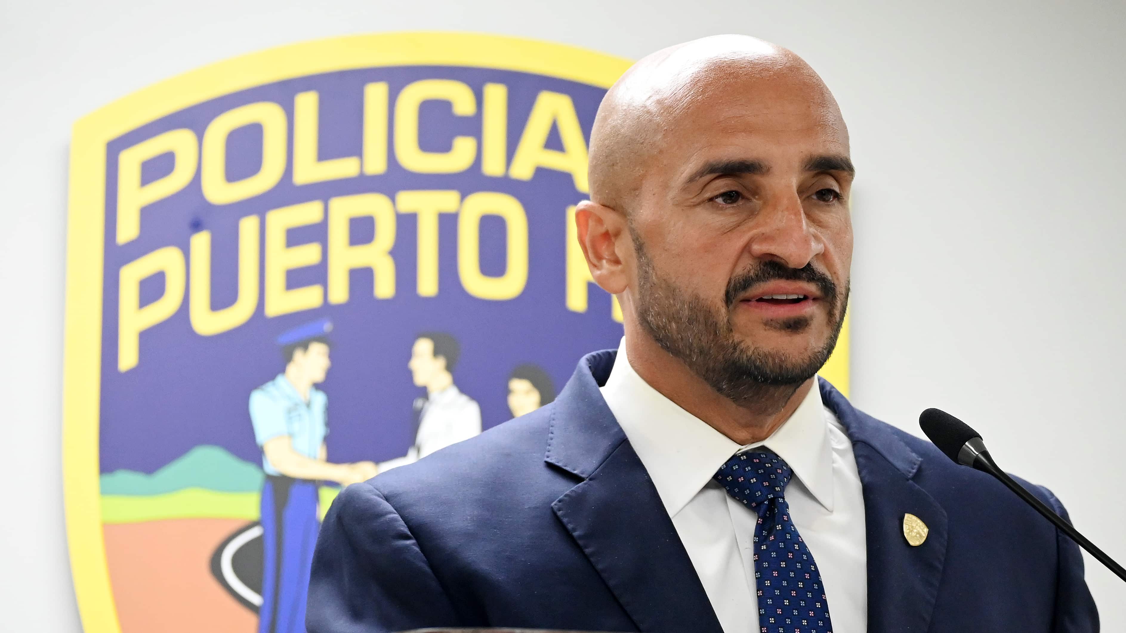 El superintendente de la Policia, Joseph González