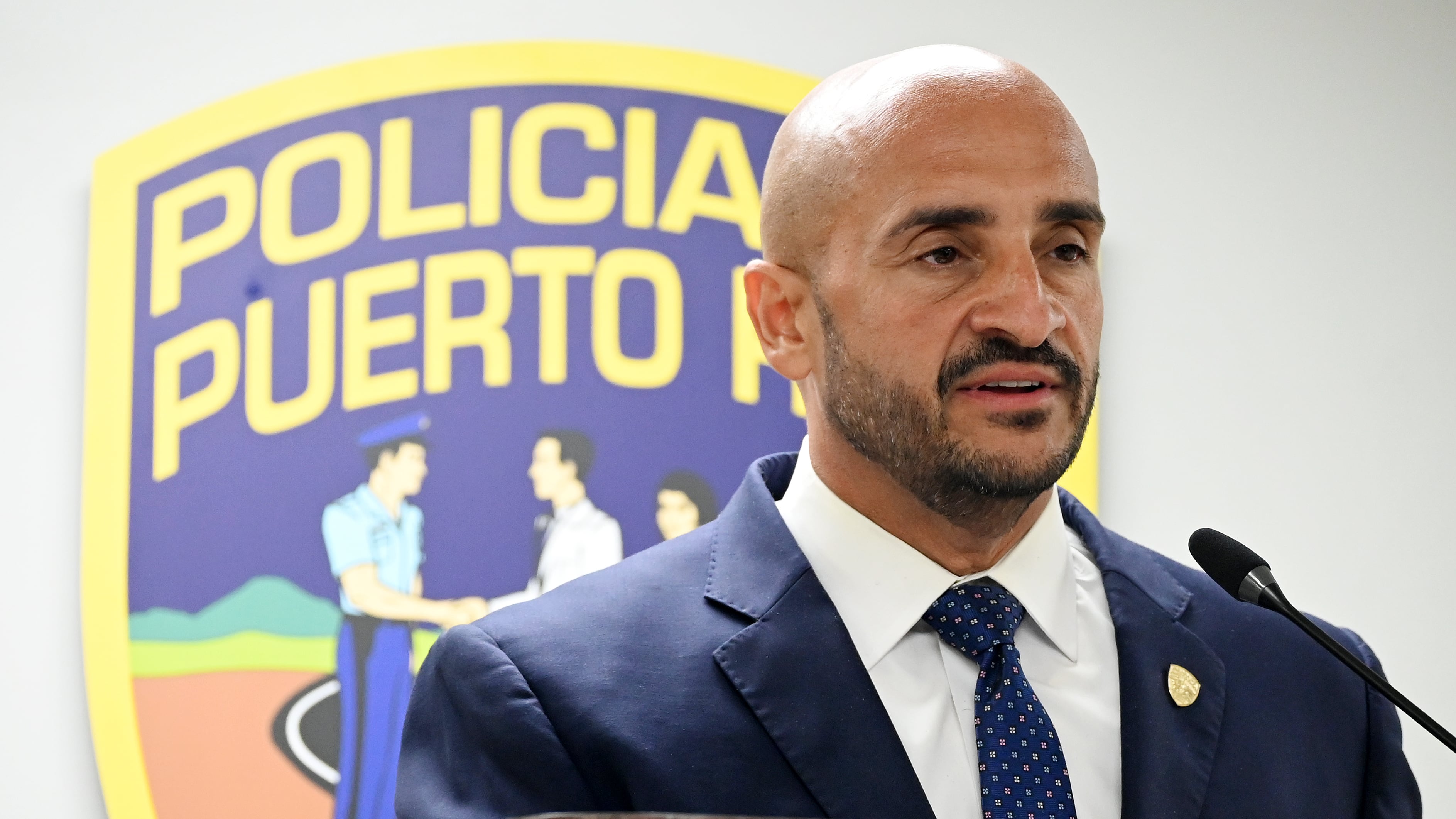 El superintendente de la Policia, Joseph González