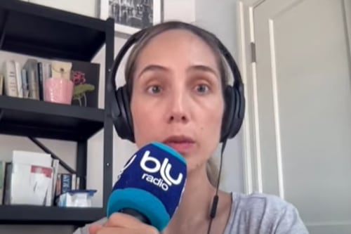 Video: Temblor en Bogotá sorprende a periodistas en vivo