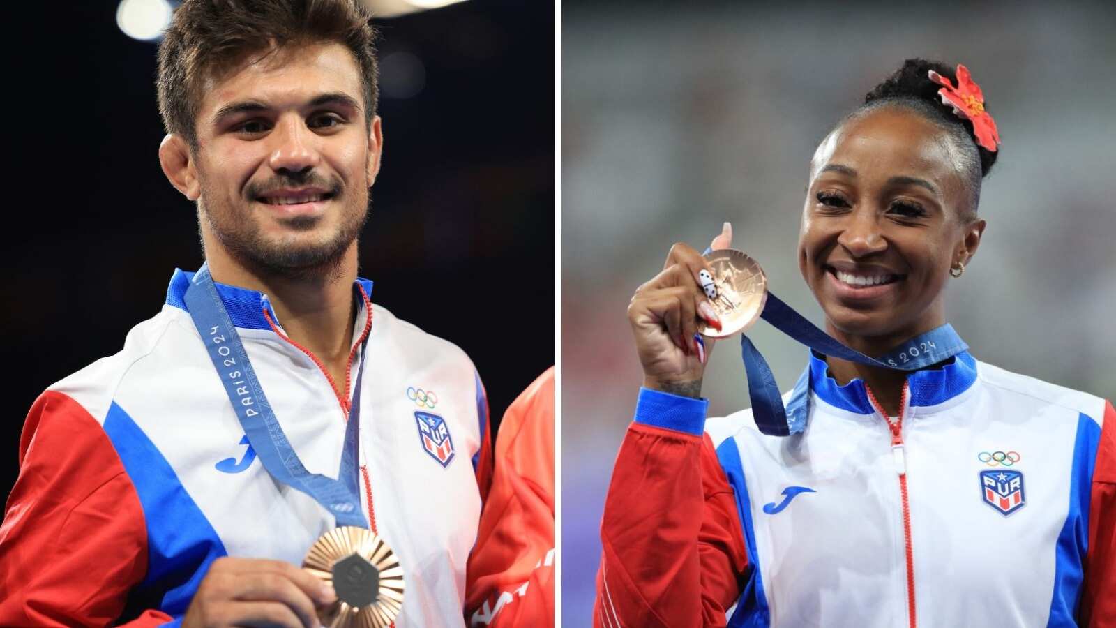 Sebastián Rivera y Jasmine Camacho Quinn obtuvieron medallas de bronce en los Juegos Olímpicos en París 2024.