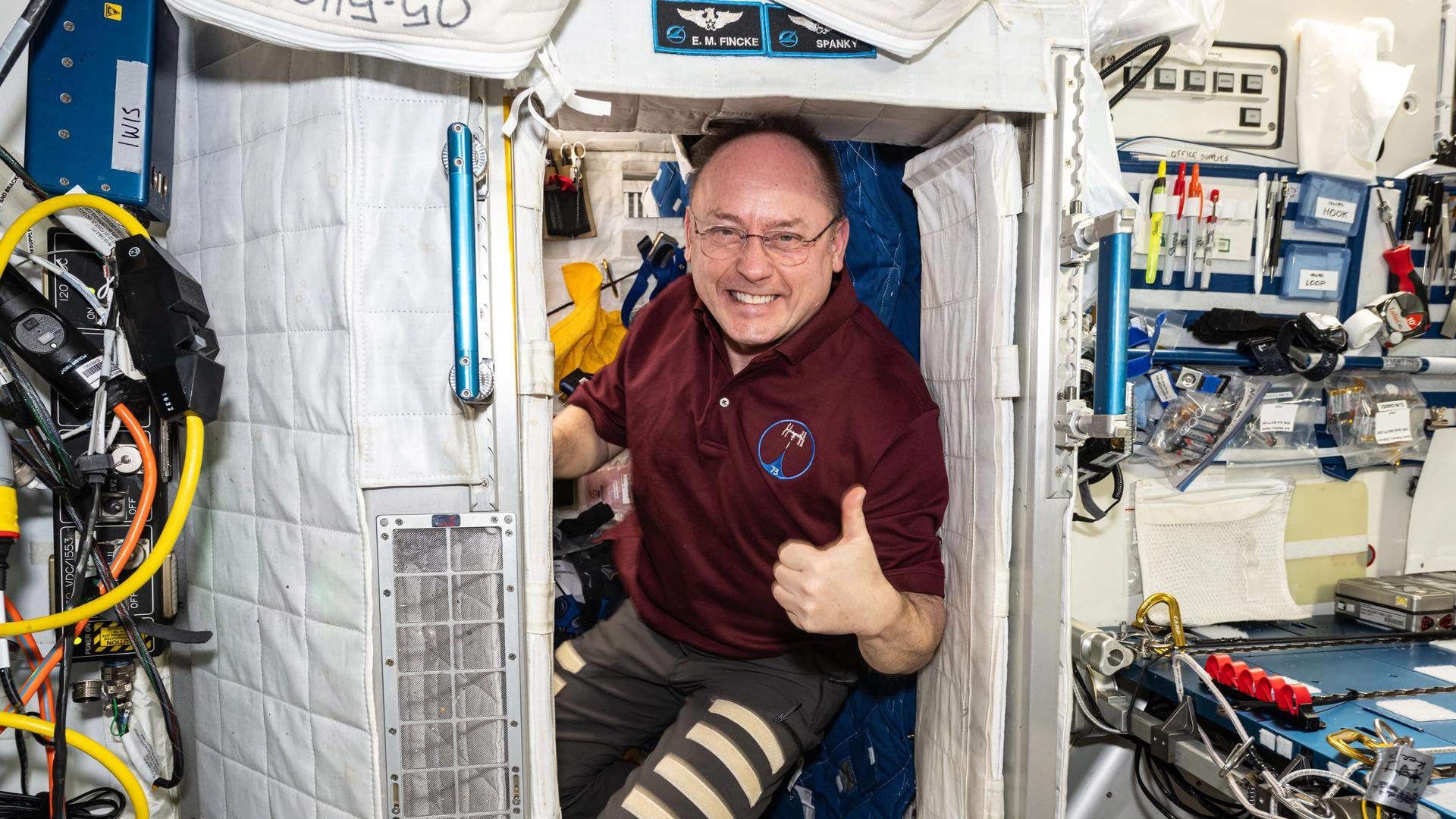 astronauta estadounidense Mike Fincke