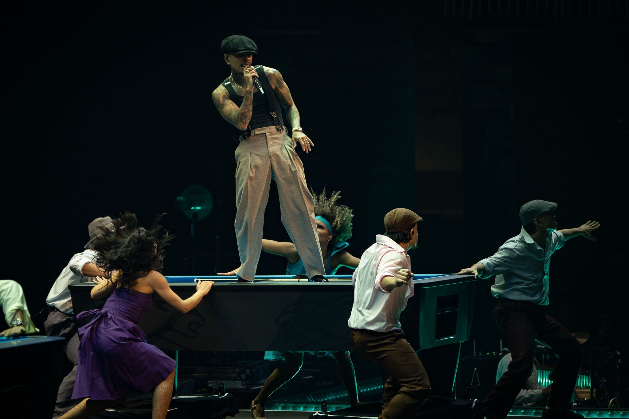 El exponente urbano se presentó en el Coliseo de Puerto Rico, José Miguel Agrelot.