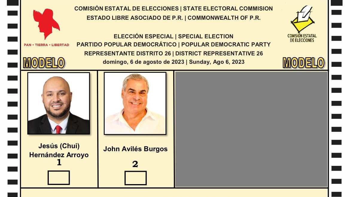 Elección especial.