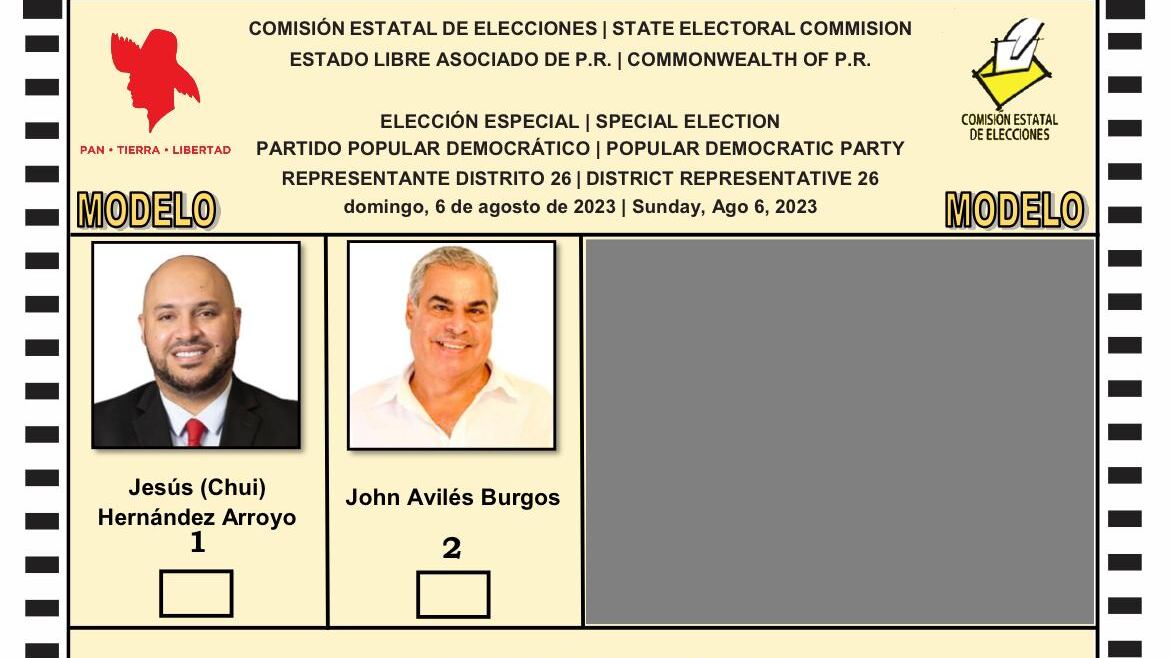 Elección especial.