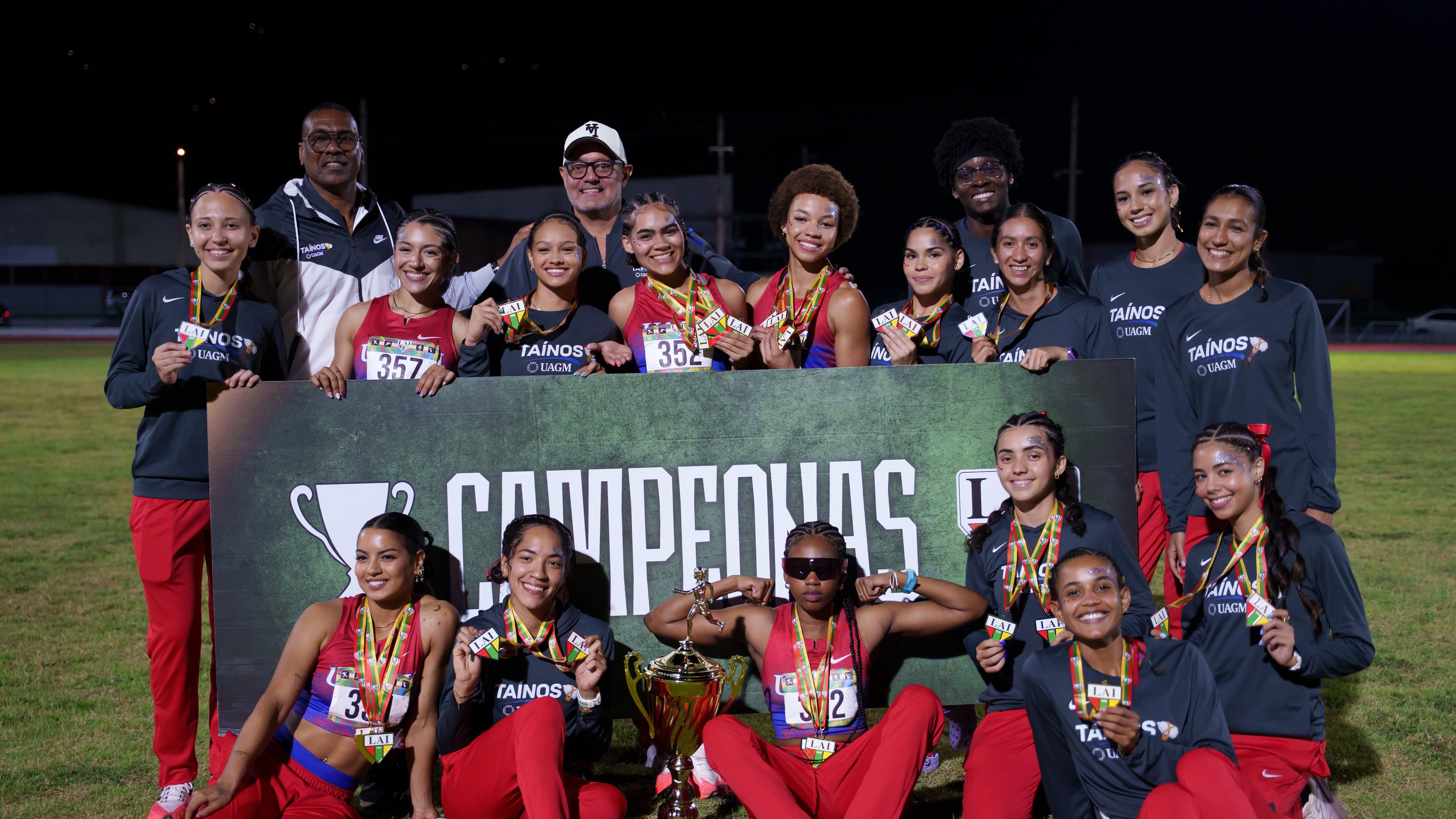 Este fin de semana se llevó a cabo el campeonato de relevos de la LAI.