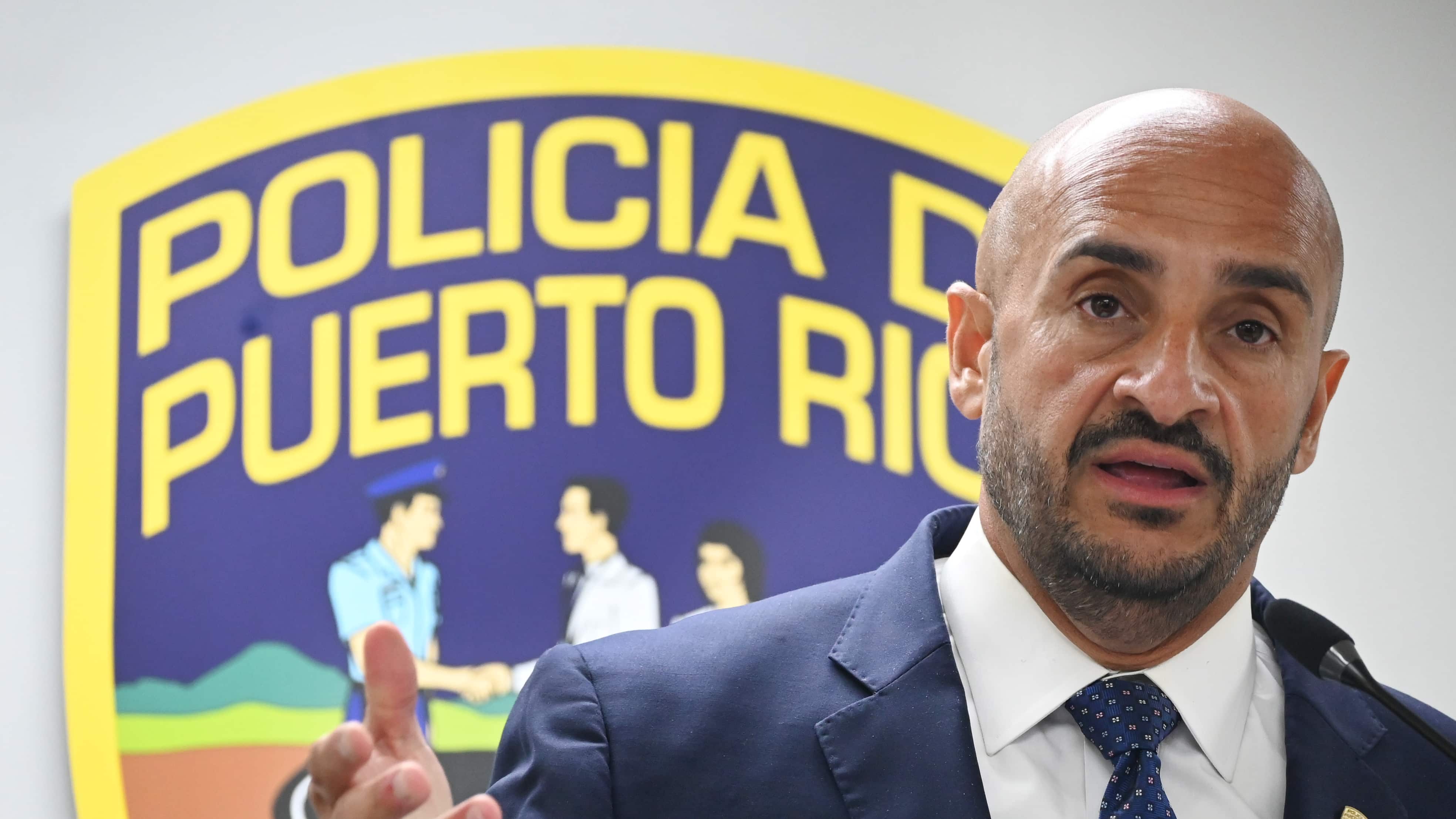 El superintendente de la Policia, Joseph González