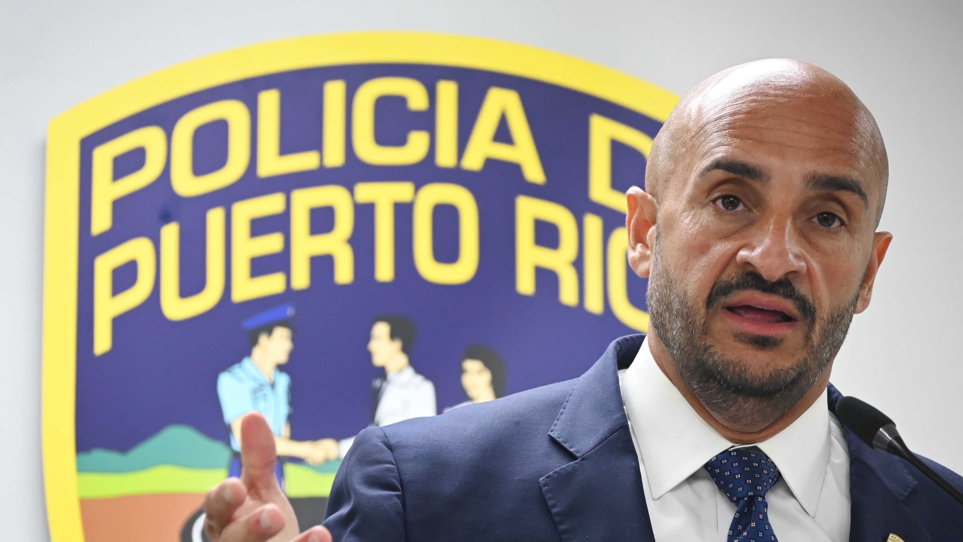 El superintendente de la Policia, Joseph González