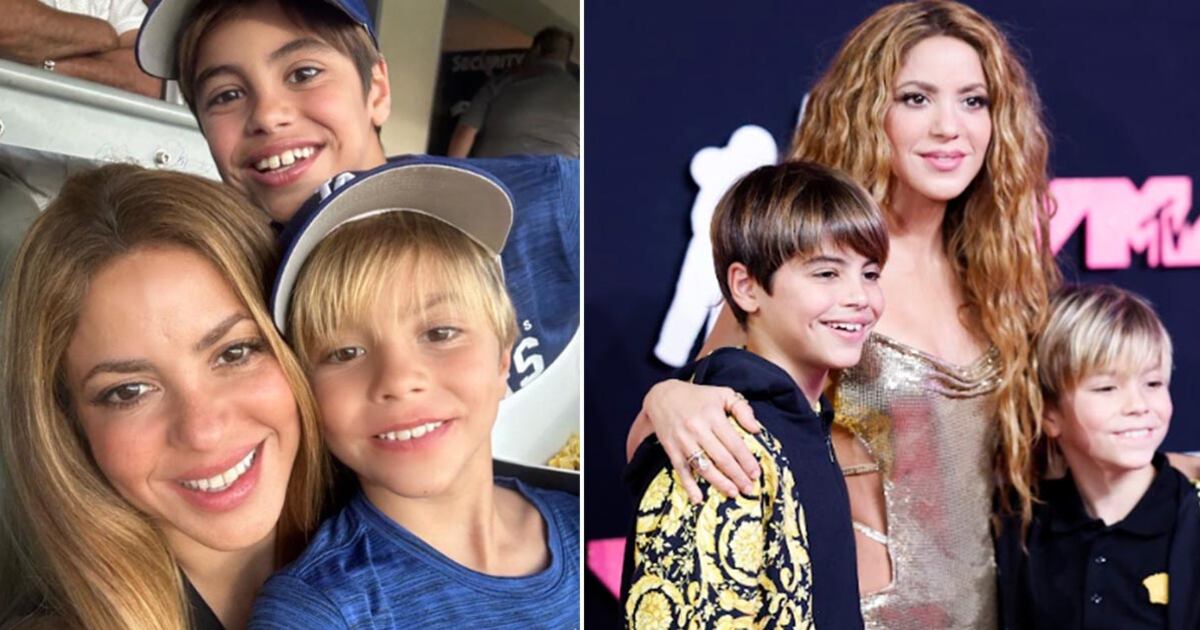 Hijo menor de Shakira revoluciona las redes sociales tras interpretar