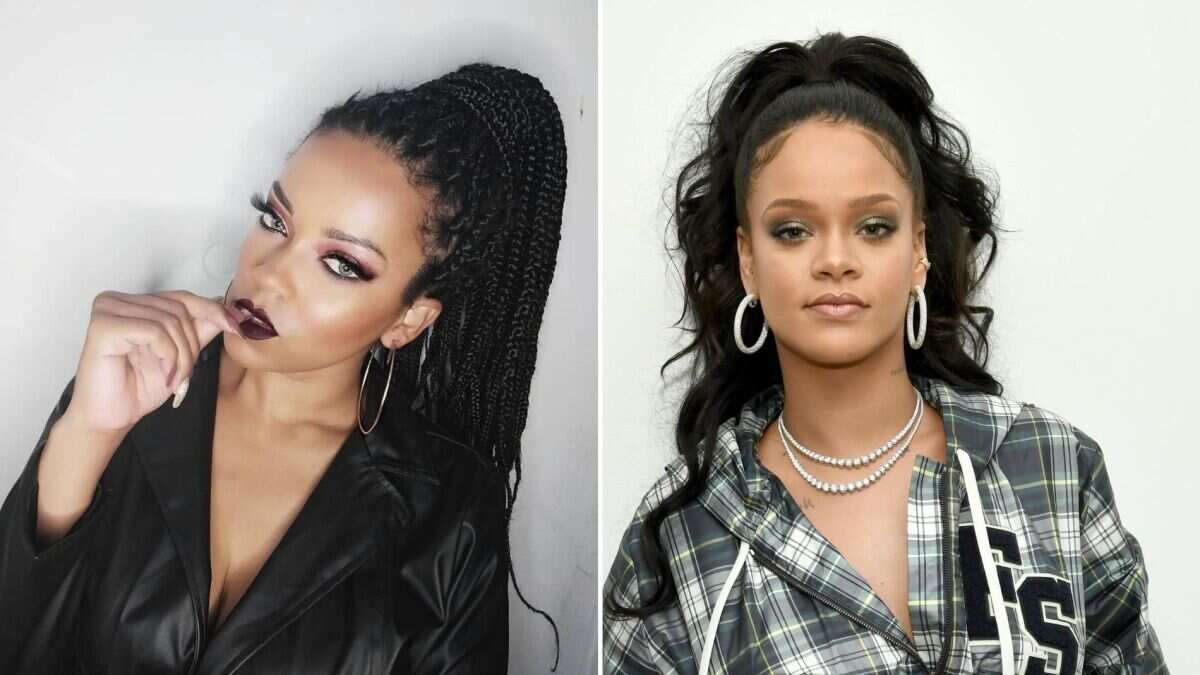 Doble de Rihanna causa furor en Brasil