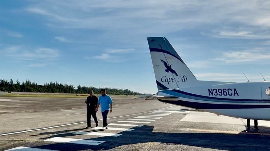Avión de Cape Air.