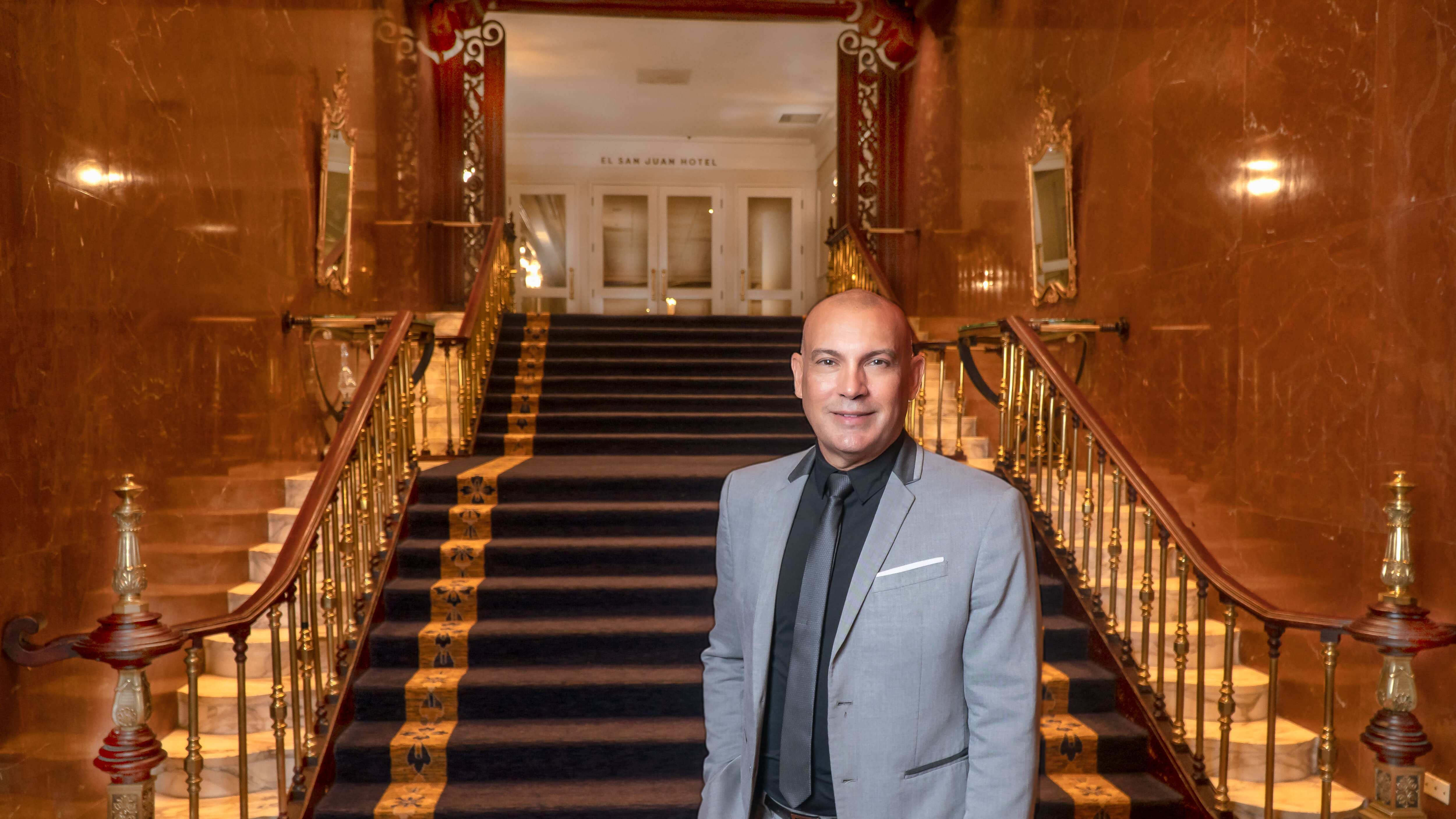 El puertorriqueño José C. Padín Torres continuará llevando en alto el extraordinario legado del hotel.