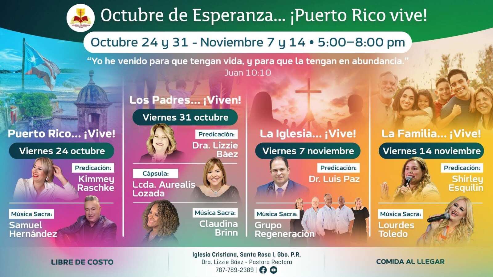 Información del evento