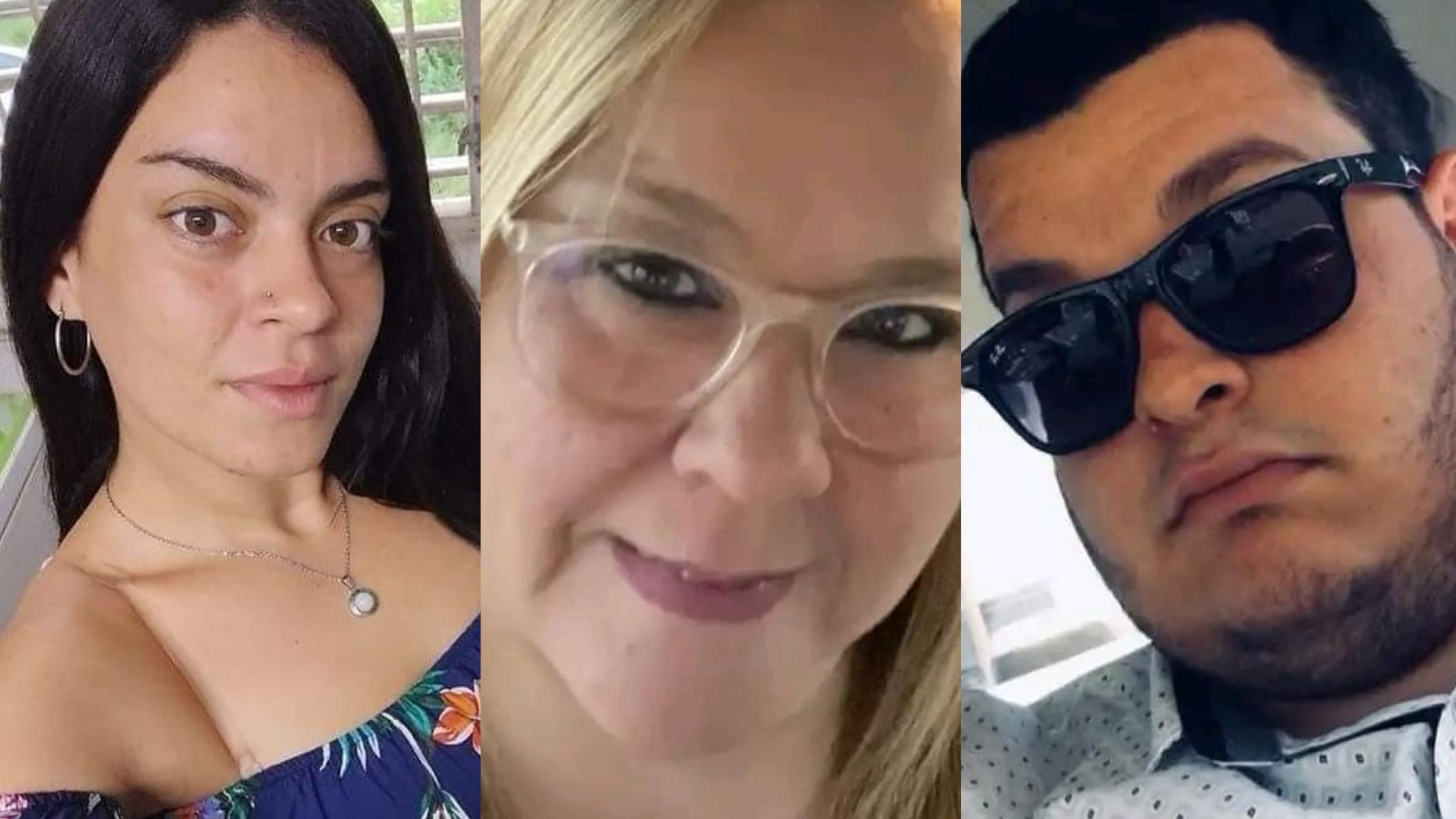 Linnette Morales Vázquez, Lizzette Vázquez Vélez y Luis Miguel Morales Vázquez.