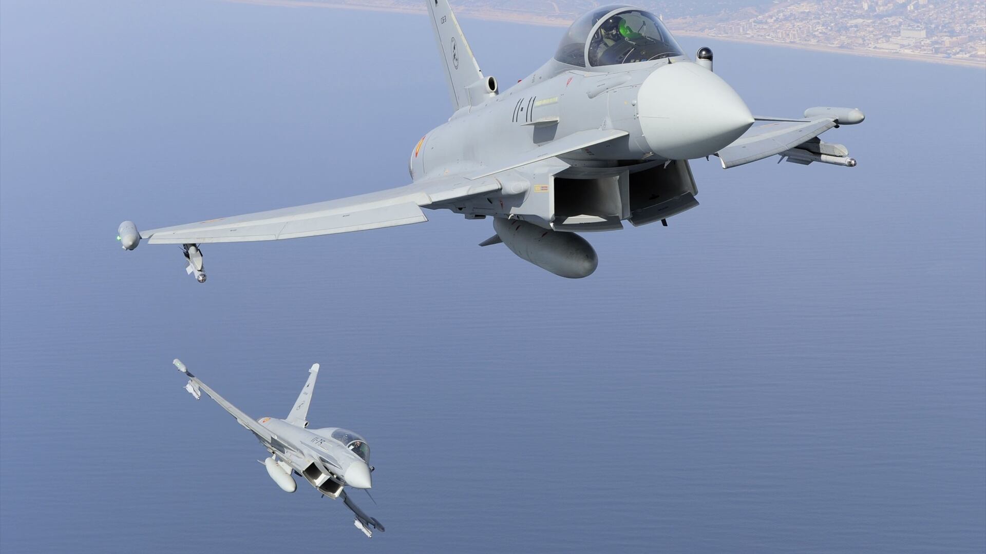 Aviones españoles de la OTAN