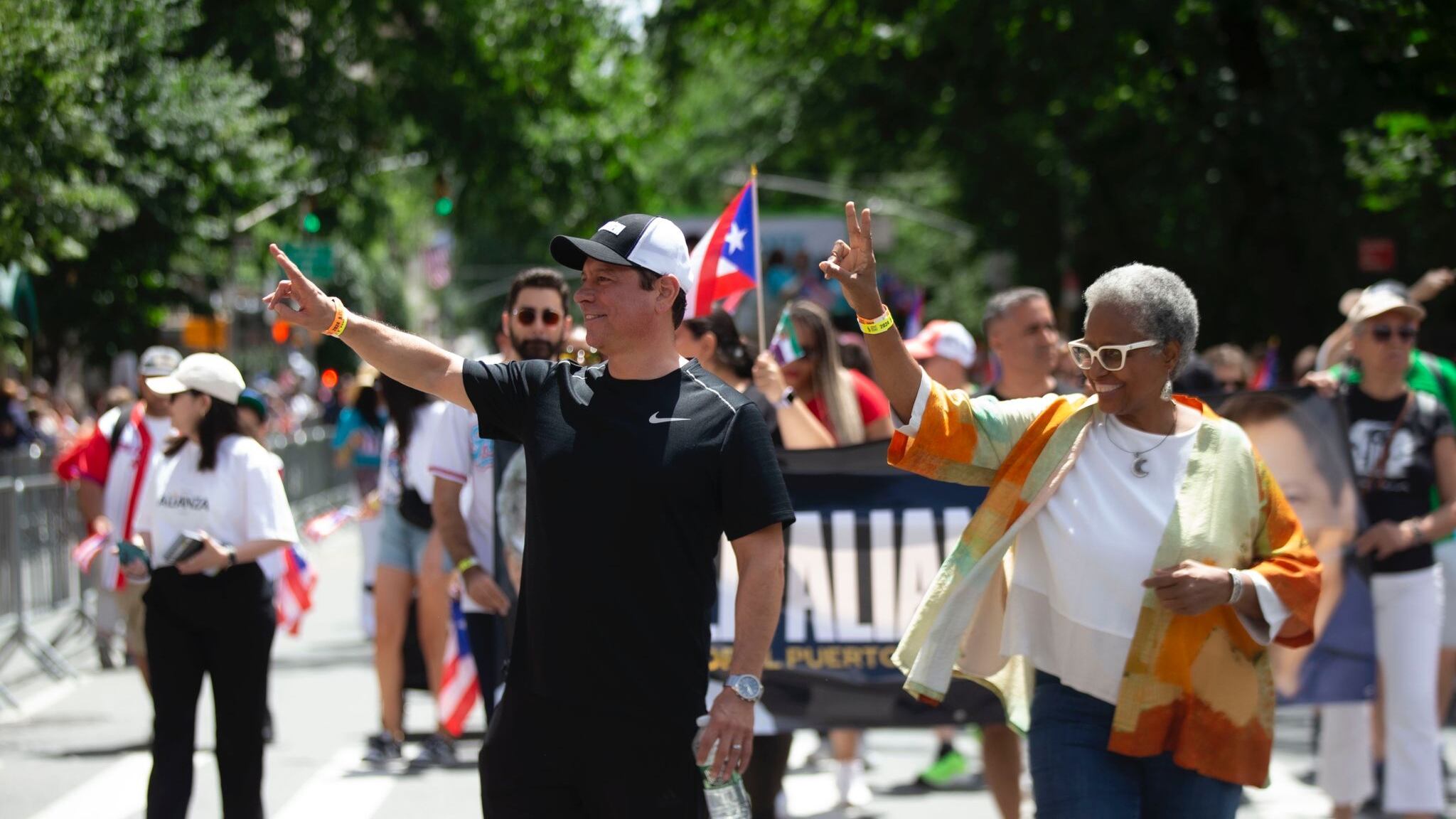 La alianza del PIP-MVC en la Parada Puertorriqueña en Nueva York.