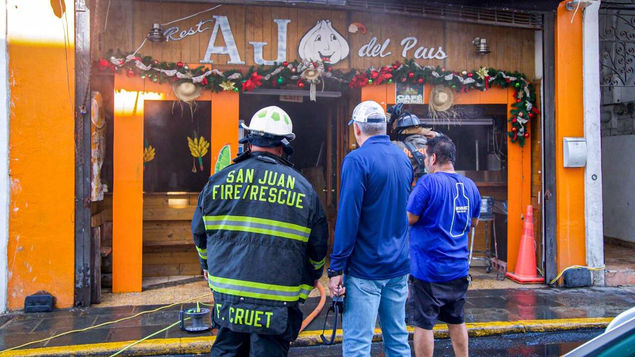 restaurante Ajo del País ubicado en la calle San Francisco en el Viejo San Juan.