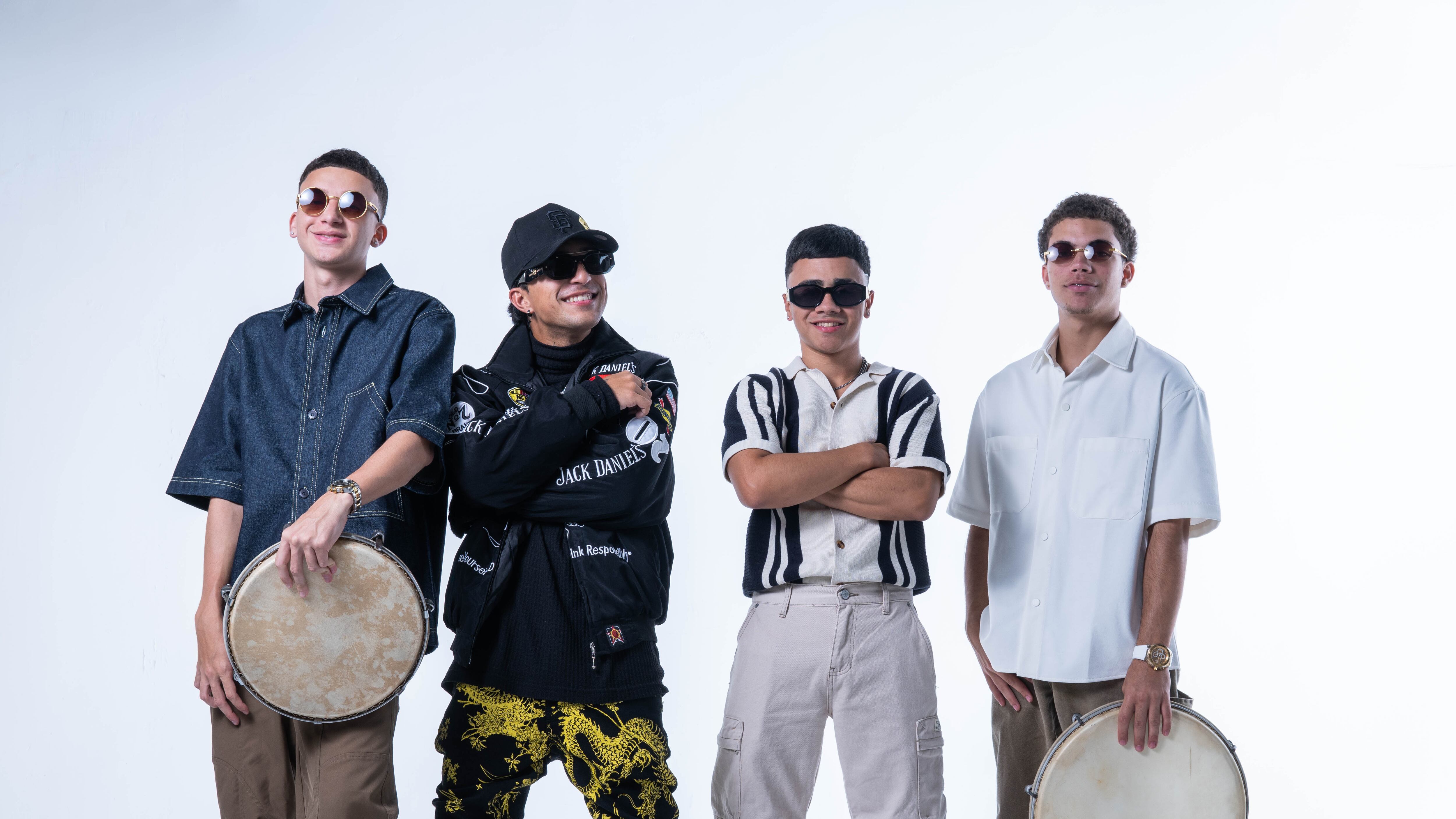 Jean Paul Fontánez, Christian Ruiz, José “Gaby” Vázquez y Alan Calib Díaz.