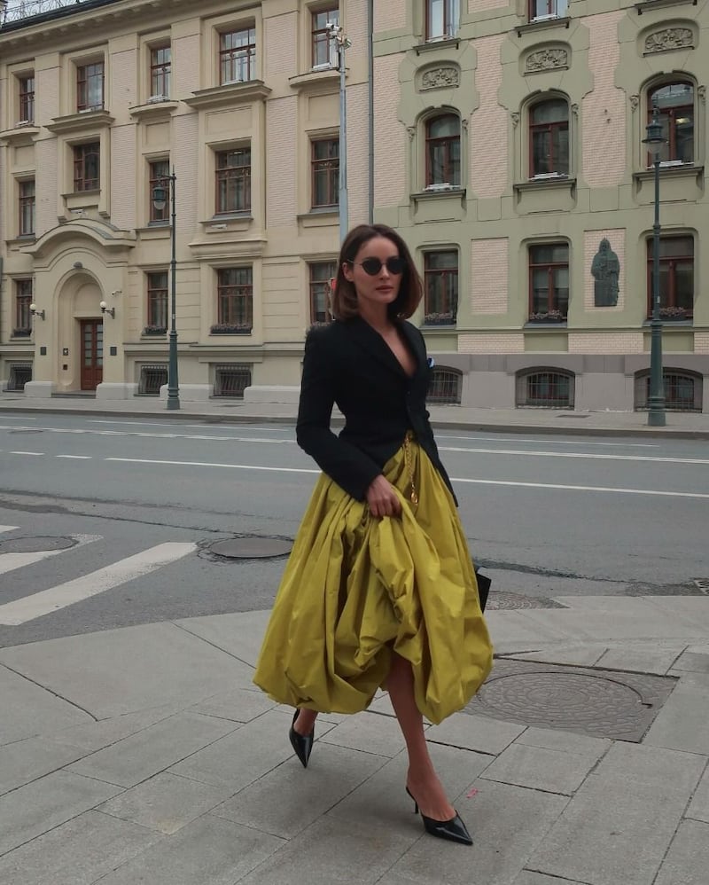 Las faldas XL serán tendencia este año