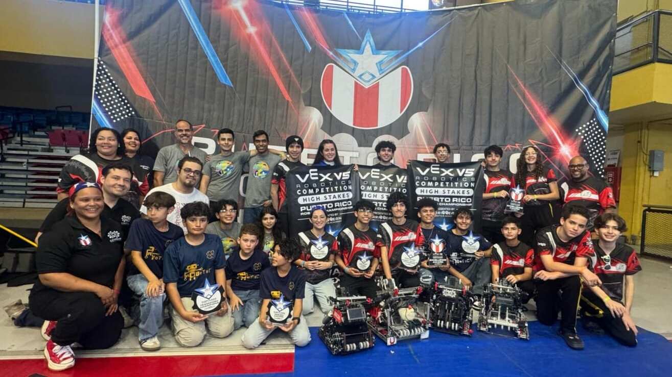 Puerto Rico vuelve a la escena mundial de la robótica con una destacada delegación