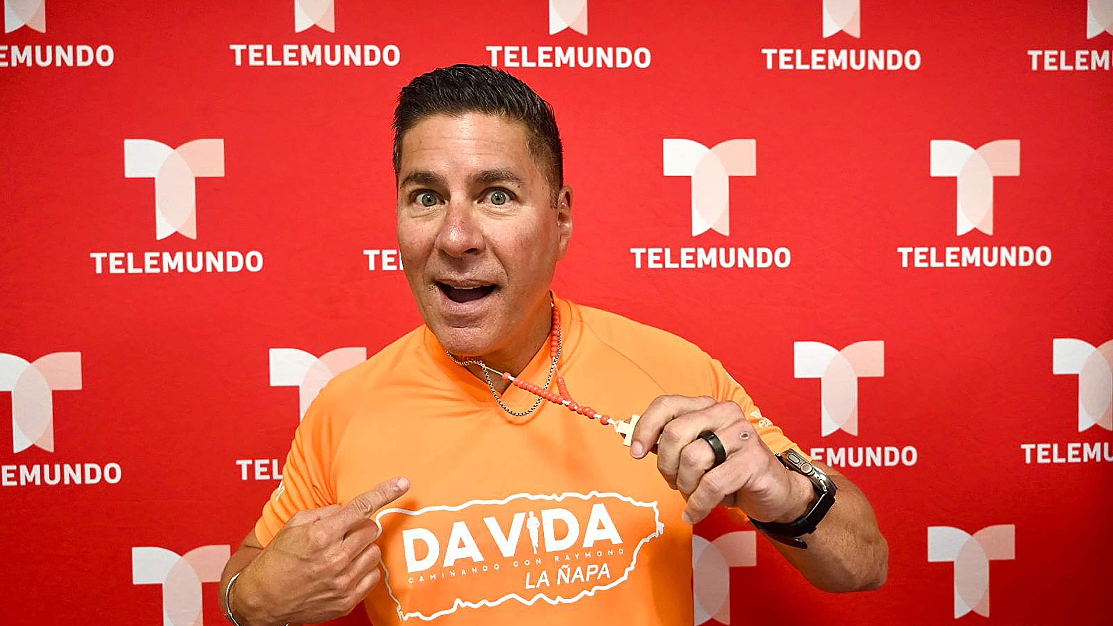 EL comediante Raymon Arrieta anuncia su caminata DaVida 16