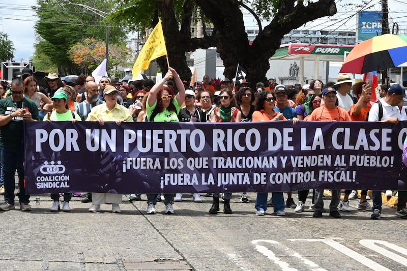 Manifestación del 1ro de mayo de 2025