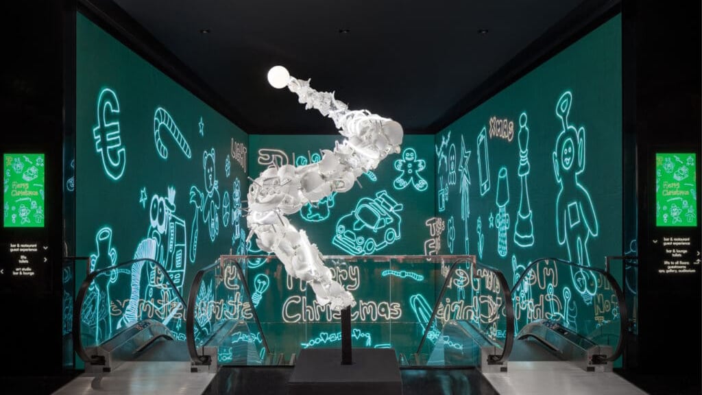 Shane Keeling reinventa el árbol de Navidad