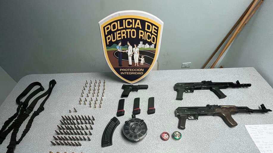 Evidencia ocupada por la Policía.